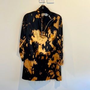 Amazing tie dye dress. A-line. Hides all flaws!